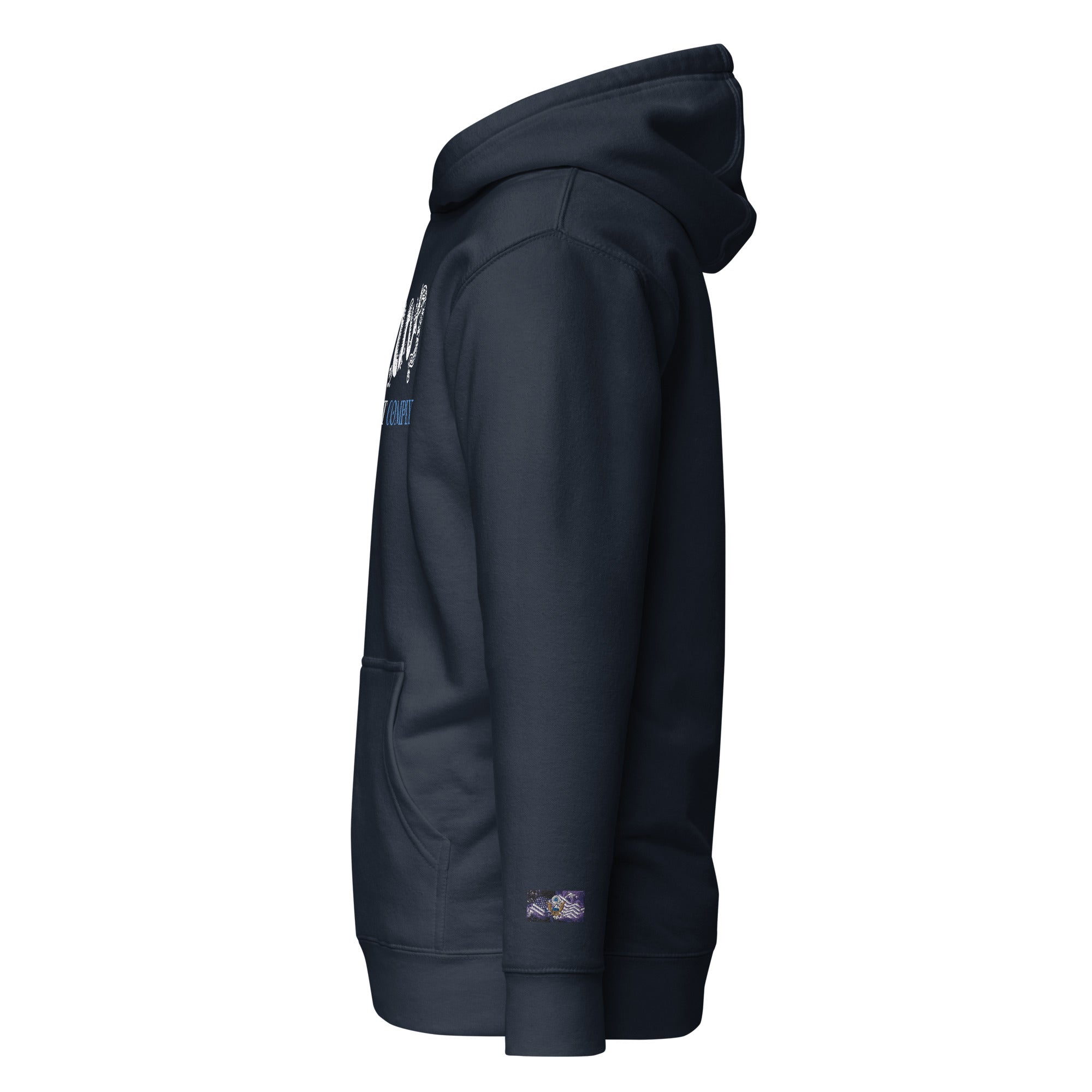 Constitutes - Do Not Comply Political Hoodie. Midnight Navy. Civil Disobedience. Civil Protests. Civil Infiltration.
