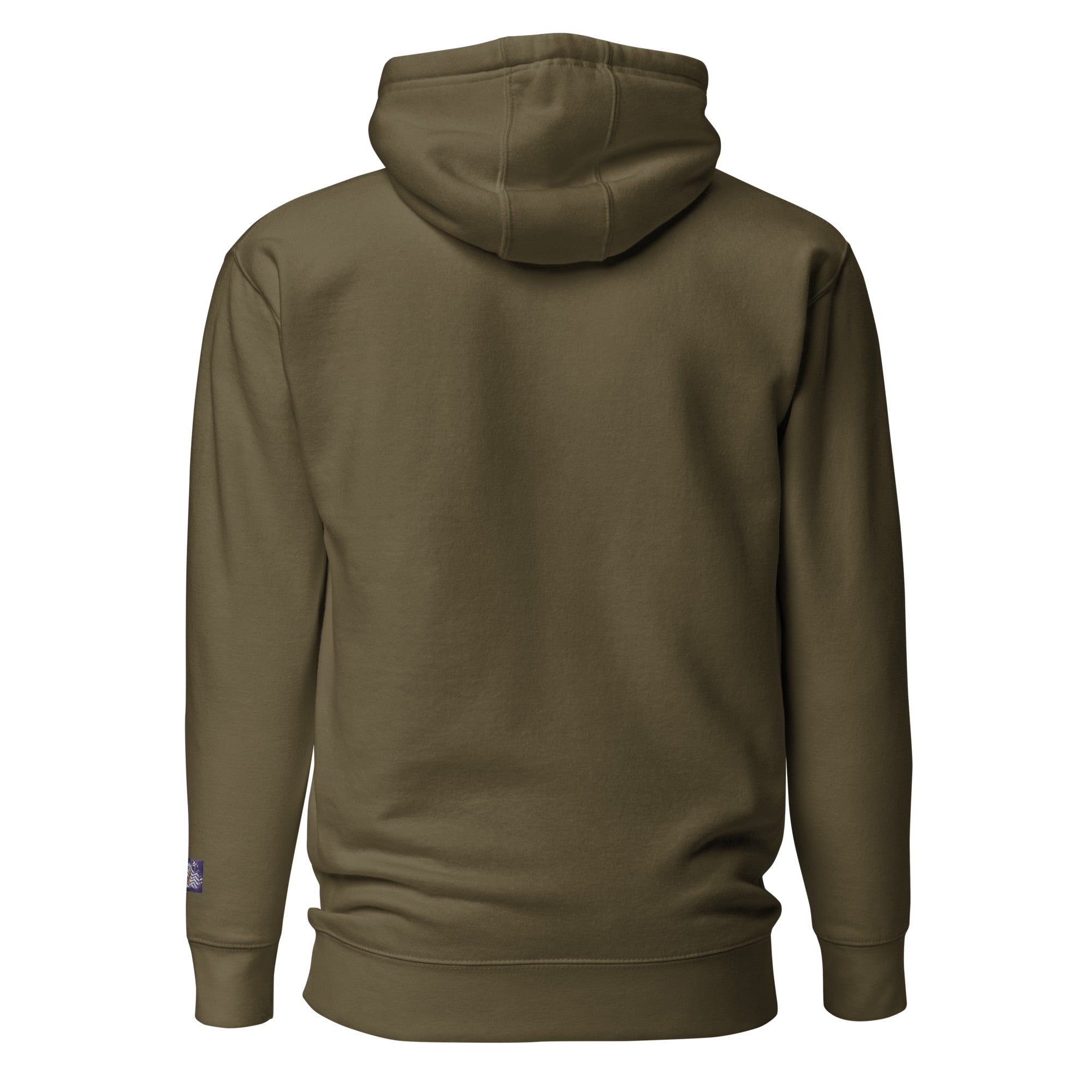 Constitutes - 0% Liberal Political Hoodie. Military Green. Logic & Reasoning. Common Sense. Order Over Chaos.