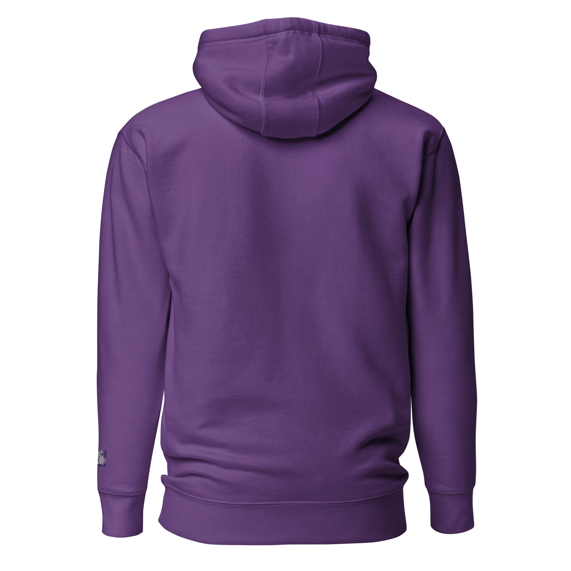 Constitutes - Defund The FBI Political Hoodie. Purple. Corrupt Enforcement. Abuse of Power. False Flag Operations.