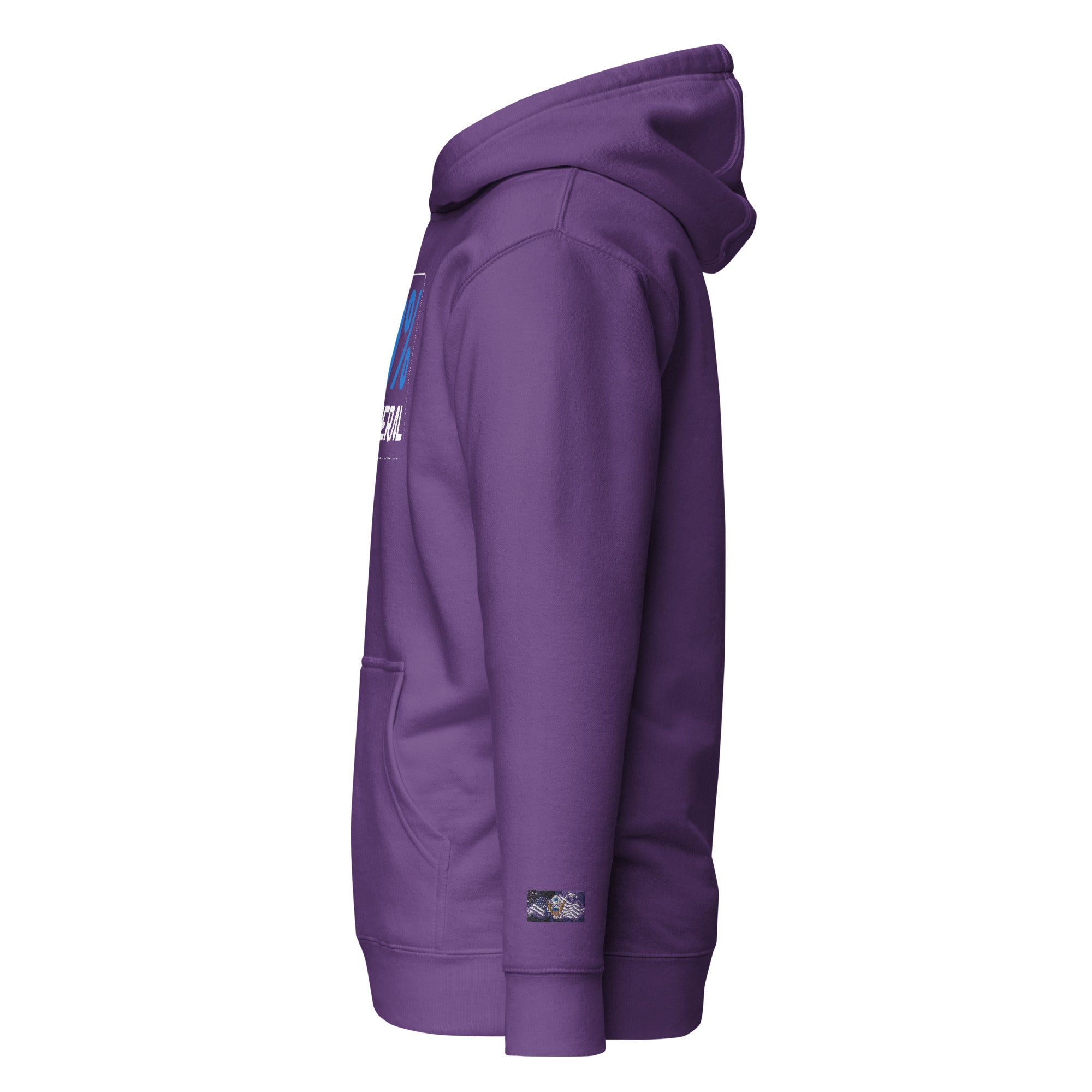 Constitutes - 0% Liberal Political Hoodie. Purple. Logic & Reasoning. Common Sense. Order Over Chaos.