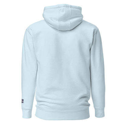 Constitutes - 0% Liberal Political Hoodie. Sky Blue. Logic & Reasoning. Common Sense. Order Over Chaos.