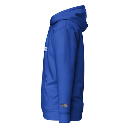 Constitutes - 0% Liberal Political Hoodie. Royal Blue. Logic & Reasoning. Common Sense. Order Over Chaos.